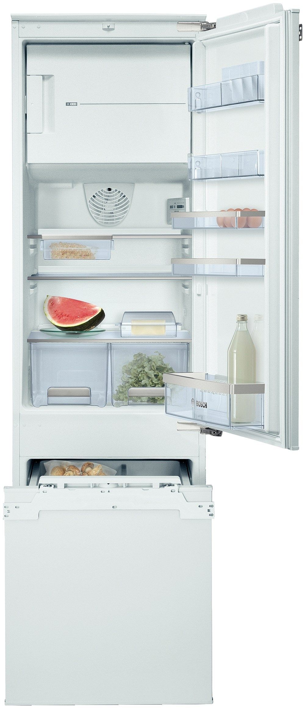 Встраиваемый двухкамерный холодильник Bosch KIC 38A51 RU
