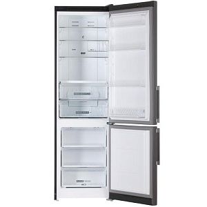 Холодильник с морозильником Whirlpool WTNF 923 BX черный