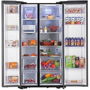 Холодильник Side by Side Samsung RS62R50311L/WT белый