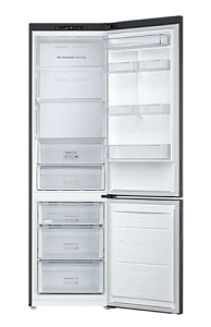 Холодильник с морозильником Samsung RB37A5070B1 черный