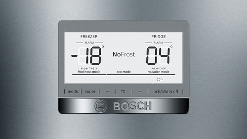 Холодильник с нижней морозильной камерой BOSCH KGN76AI22R