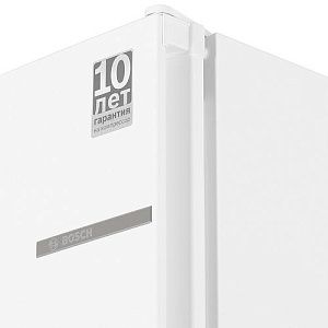 Холодильник с морозильником Bosch KGN39UW25R белый