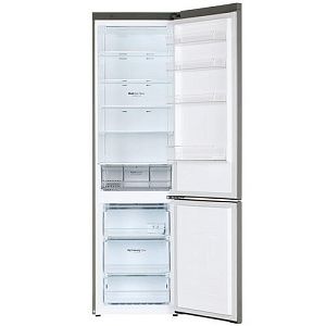 Холодильник с морозильником LG GA-B509MLSL серый