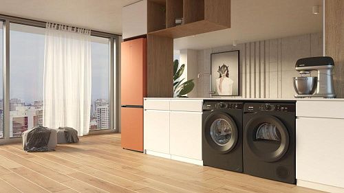 Двухкамерный холодильник Gorenje NRK6192CCR4