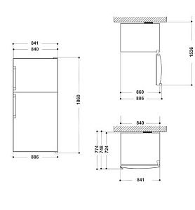 Холодильник с морозильником Hotpoint-Ariston HA84TE 72 XO3 серебристый