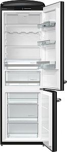 Двухкамерный холодильник Gorenje ORK 192 BK