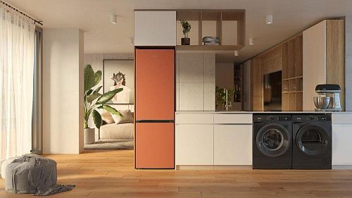 Двухкамерный холодильник Gorenje NRK6192CCR4