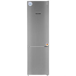 Холодильник с морозильником Bosch KGN39VL25R серебристый