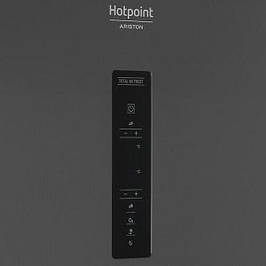Холодильник с морозильником Hotpoint-Ariston HTR 9202I BX O3 черный