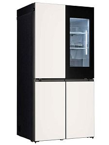 Холодильник многодверный LG GR-X24FQEKM бежевый