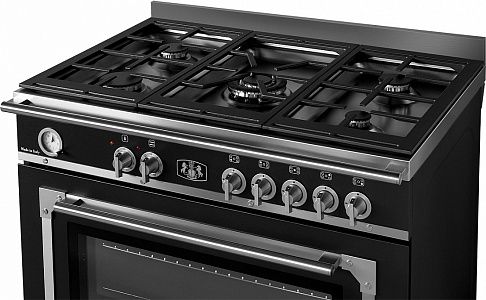 Комбинированная плита M&G ZBM 6699 ANT Silver