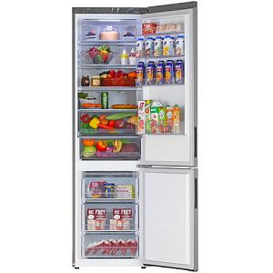 Холодильник с морозильником LG GA-B509CMTL серебристый