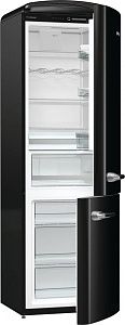 Двухкамерный холодильник Gorenje ORK 192 BK