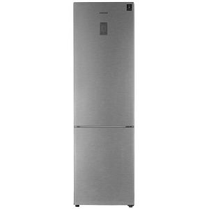 Холодильник с морозильником Samsung RB37A5470SA/WT серебристый
