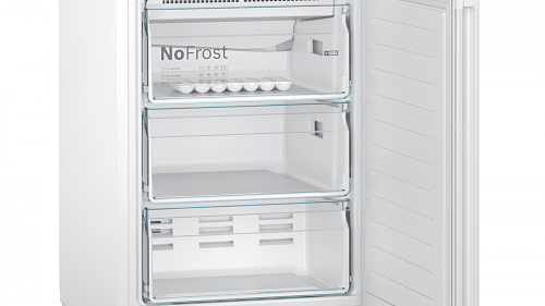 Холодильник с нижней морозильной камерой BOSCH KGN39AW32R
