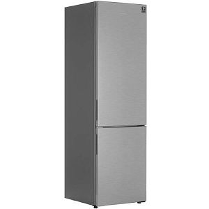 Холодильник с морозильником Samsung RB37A5000SA/WT серебристый