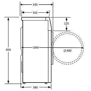 Стиральная машина Kuppersberg WIS 60149