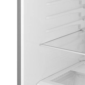 Холодильник с морозильником LG GN-H702HMHZ серебристый