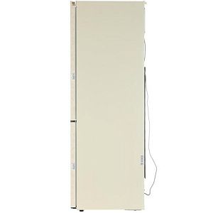 Холодильник с морозильником LG GA-B459MESL бежевый