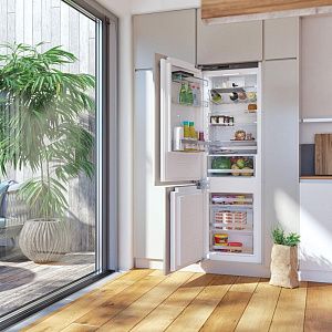 Встраиваемый двухкамерный холодильник Gorenje NRKI4181A1