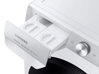 Стирально-сушильная машина Samsung WD90A7M48PH/LD белый