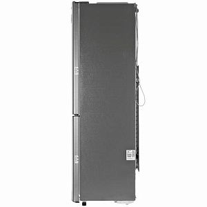 Холодильник с морозильником LG GA-B419SLUL серебристый