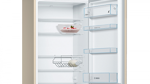 Холодильник с нижней морозильной камерой BOSCH KGE39XK21R