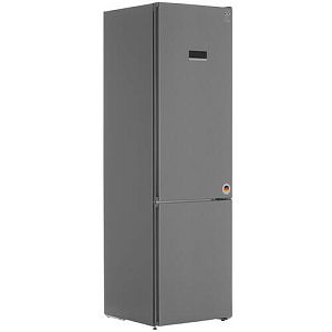 Холодильник с морозильником Bosch KGN39XI28R серебристый