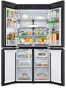 Холодильник многодверный LG GR-X24FQEKM бежевый