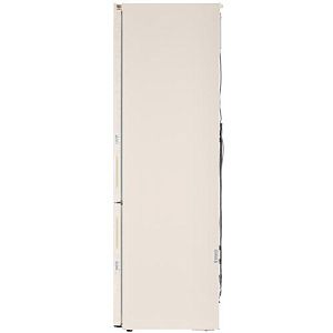 Холодильник с морозильником LG GA-B509CEWL бежевый