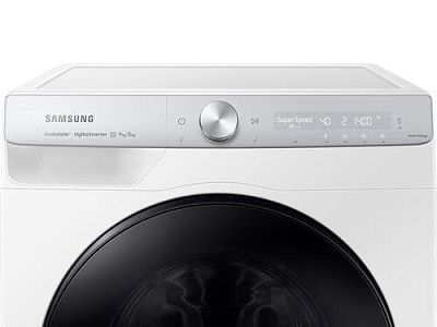 Стирально-сушильная машина Samsung WD90A7M48PH/LD белый