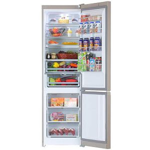 Холодильник с морозильником Hotpoint-Ariston HTR 9202I BZ O3 бронзовый