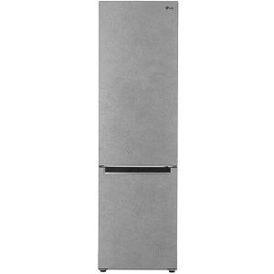 Холодильник с морозильником LG GA-B509MCZL серый