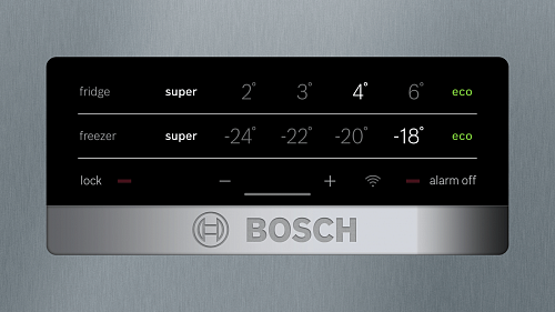 Холодильник с нижней морозильной камерой BOSCH KGN49XI2OR