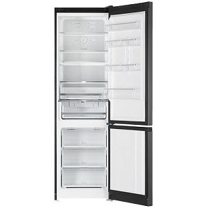 Холодильник с морозильником Hotpoint-Ariston HTR 9202I BX O3 черный