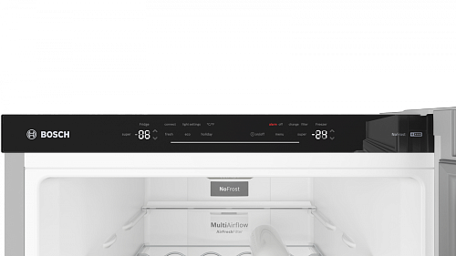 Холодильник с нижней морозильной камерой BOSCH KGN39LQ32R