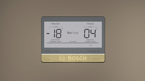 Холодильник с нижней морозильной камерой BOSCH KGN39AV31R