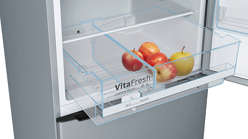 Холодильник с нижней морозильной камерой BOSCH KGE39XL21R