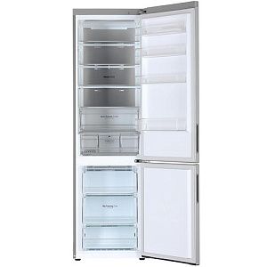 Холодильник с морозильником LG GA-B509CAQM серебристый