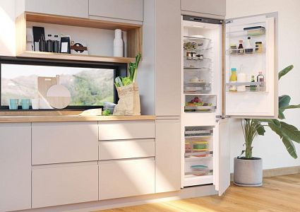 Встраиваемый двухкамерный холодильник Gorenje NRKI4181A1