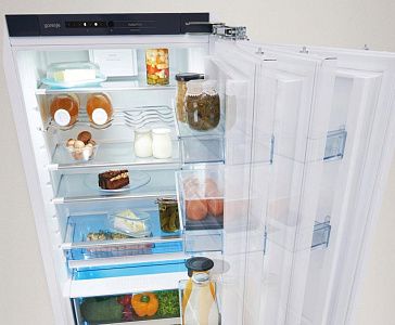 Встраиваемый двухкамерный холодильник Gorenje NRKI4181A1