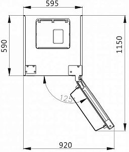 Холодильник Korting KNFC 62029 GW