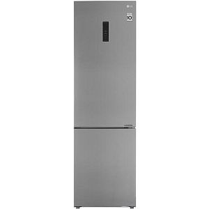 Холодильник с морозильником LG GA-B509CMTL серебристый
