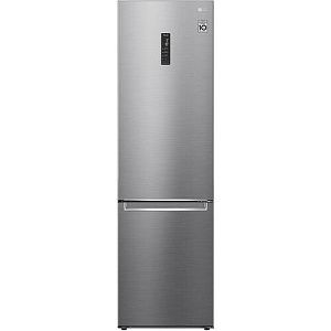 Холодильник с морозильником LG GC-B509SMSM серебристый