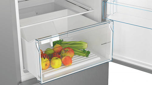 Холодильник с нижней морозильной камерой BOSCH KGN39UL22R