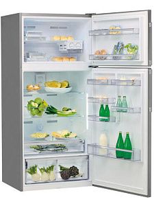 Холодильник с морозильником Hotpoint-Ariston HA84TE 72 XO3 серебристый