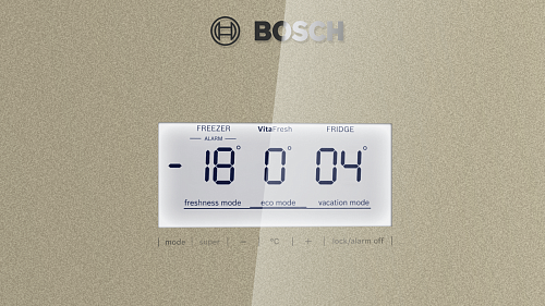 Холодильник с нижней морозильной камерой BOSCH KGN49SQ3AR