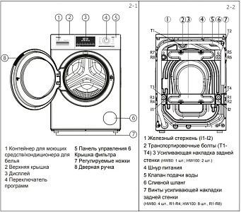Стиральная машина Haier HW100-B14876