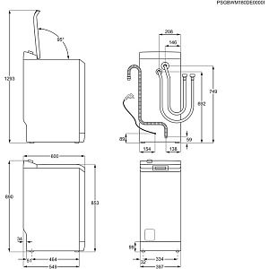 Стиральная машина AEG LTX6GR261