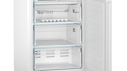 Холодильник с нижней морозильной камерой BOSCH KGN39XW28R